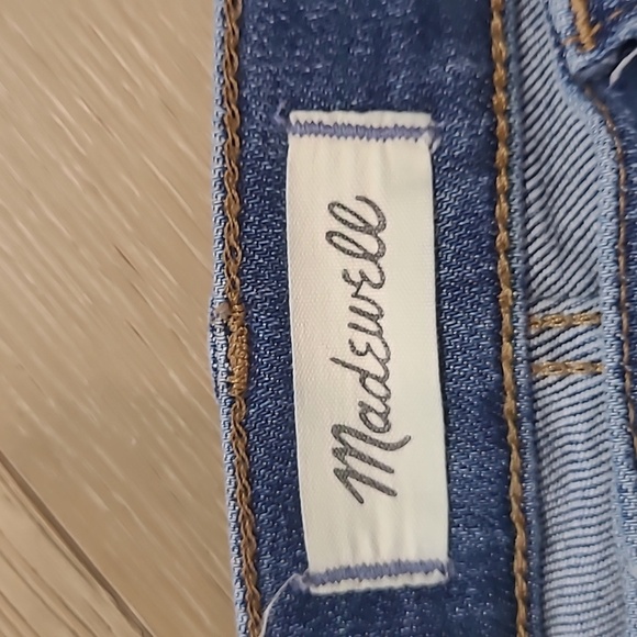 Madewell Jeans Women's sz 29T 10" High Rise Skinny Cropped Denim Jeans - Picture 6 of 16